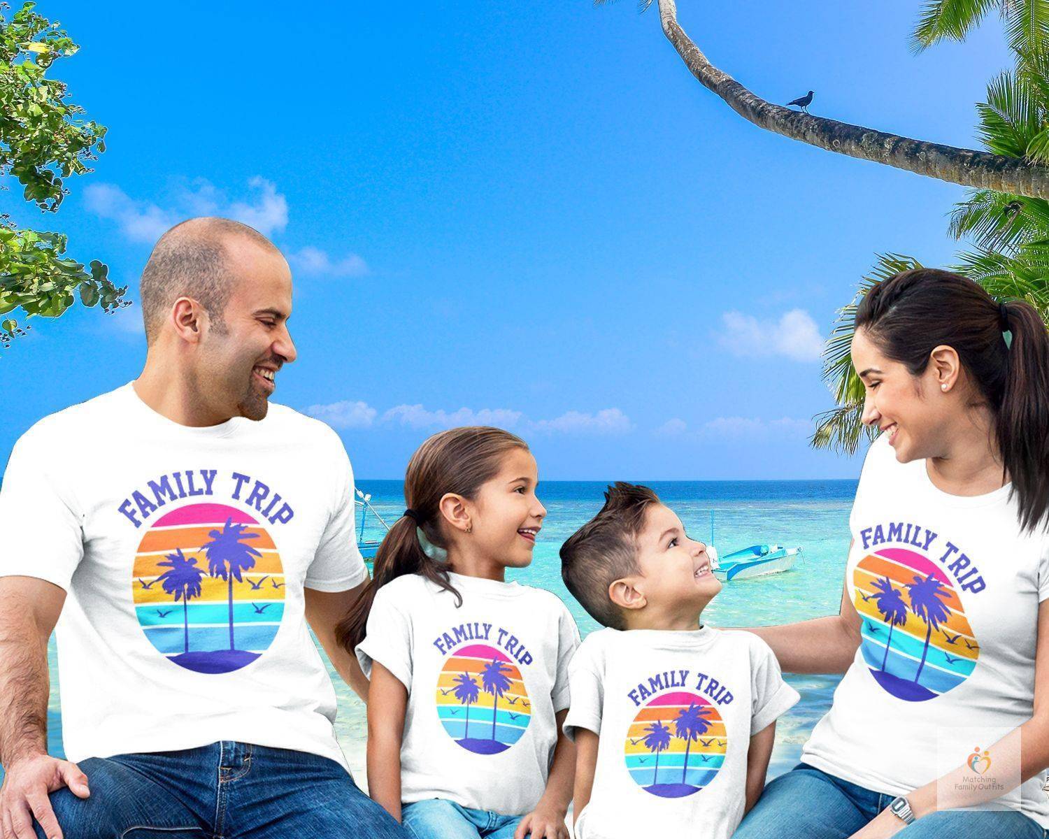 Family Vacation/Holiday Trip Vivid T-Shirts Matching Family Outfits 6f6cb72d544962fa333e2e: Adult Tshirt-L|Adult Tshirt-M|Adult Tshirt-S|Adult Tshirt-XL|Adult Tshirt-XXL|Kids T-shirt 9Y|Kids T-shirt-10Y|Kids T-shirt-1Y|Kids T-shirt-2Y|Kids T-shirt-3Y|Kids T-shirt-4Y|Kids T-shirt-5Y|Kids T-shirt-6Y|Kids T-shirt-7Y|Kids T-shirt-8Y Family Vacation/Holiday Trip Vivid T-Shirts