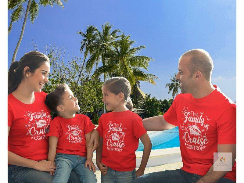 Family – No Cruise Control T-Shirt Family Holiday Collection cb5feb1b7314637725a2e7: Black|Grey|Red|White Family – No Cruise Control T-Shirt