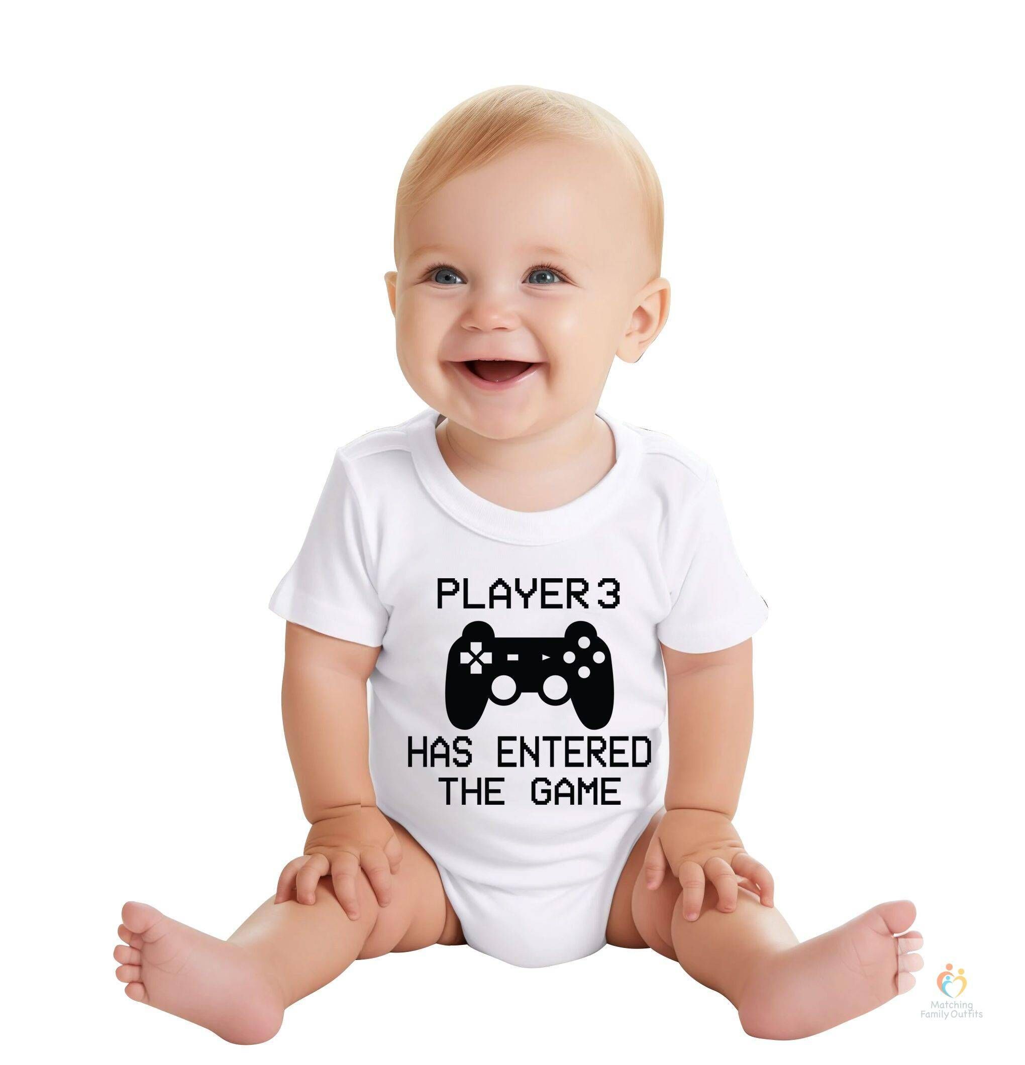 Player 3 Has Entered The Game Deals Baby Rompers Newborn Baby Gifts a61dc102c047f8682bf539: 0-3 Months|3-6 Months|6-9 Months|9-12 Months Player 3 Has Entered The Game